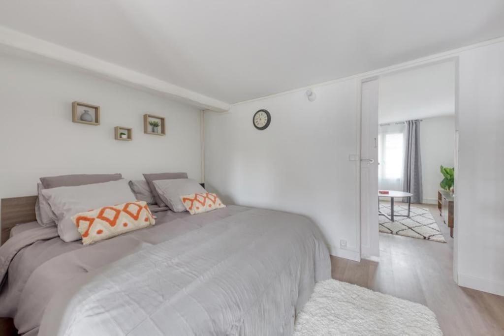 Charmant T3 En Duplex Saint-Brice-sous-Foret Luaran gambar