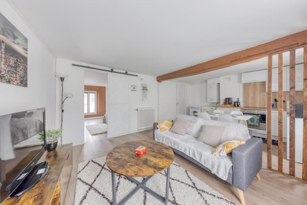 Charmant T3 En Duplex Saint-Brice-sous-Foret Luaran gambar