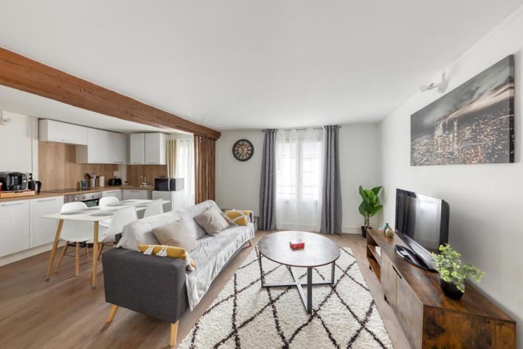 Charmant T3 En Duplex Saint-Brice-sous-Foret Luaran gambar