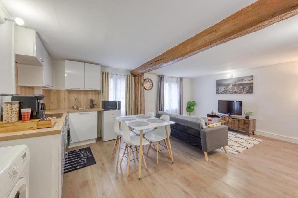 Charmant T3 En Duplex Saint-Brice-sous-Foret Luaran gambar