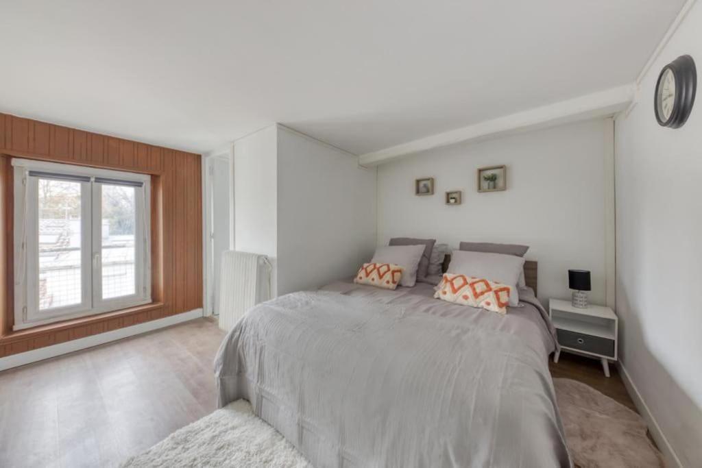 Charmant T3 En Duplex Saint-Brice-sous-Foret Luaran gambar